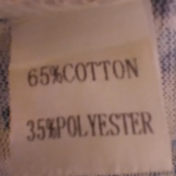 Nancy Yang Blue & Red Print Top ⚘️ - Picture 6 of 8